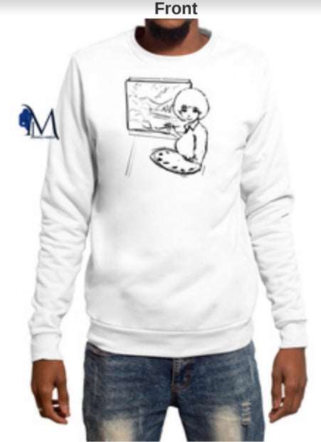 Bob Ross Basic Crew Neck Sweater